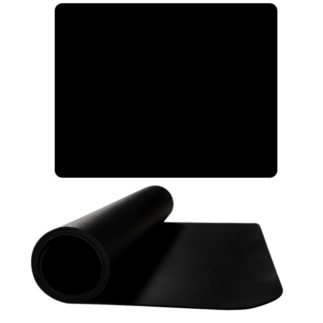 Podkładka pod mysz antypoślizgowa czarna 30x25cm