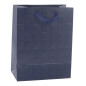 Torba prezentowa elegancka tłoczone kwadraty 23 x 18 x 10,5 cm