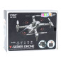 Dron y329 kamera hd wifi światła led aplikacja czarny karbonowy