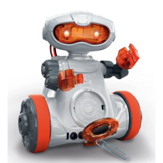 Naukowa zabawa zestaw robot mio nowa generacja język polski clementoni 50632