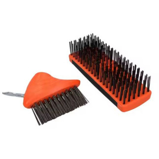 Szczotka druciana do czyszczenia fug kostki brukowej skrobak