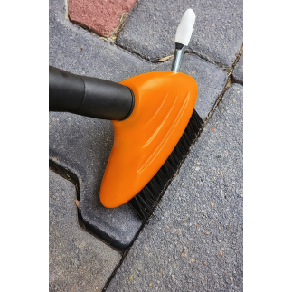 Szczotka druciana do czyszczenia fug kostki brukowej skrobak