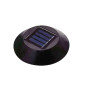 Lampki solarne ogrodowe led dzwonki kule kolorowe 70cm