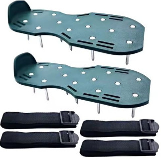 Aerator wertykulator nakładki na buty z kolcami do trawy