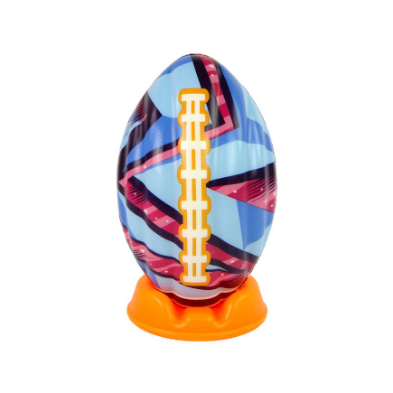 Kolorowa piłka miękka do rugby
