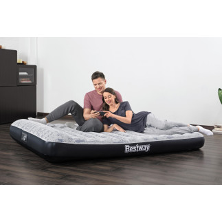 Dmuchany materac z pompką 203 x 152 x 30 cm bestway 67836