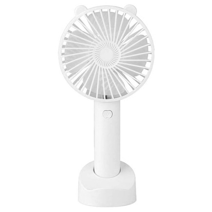 Ag906a wentylator mini biurowy usb biały