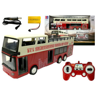 Autobus piętrowy zdalnie sterowany r/c 2.4g 1:18