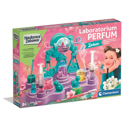 Naukowa zabawa laboratorium perfum delux język polski clementoni 50396