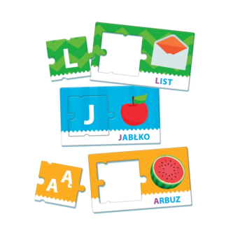 Gra edukacyjna alfabet uczę się bawiąc język polski clementoni 50766