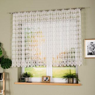 Firanka gipiurowa, wysokość 130cm, kolor 010 naturalny