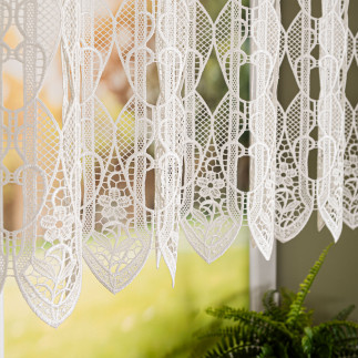 Firanka gipiurowa, wysokość 130cm, kolor 010 naturalny