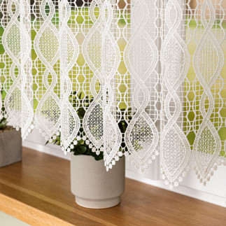 Firanka gipiurowa, wysokość 150cm, kolor 010 naturalny