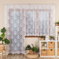 Apolonia firanka żakardowa gotowa na prosto, szerokość 140 x wysokość 230cm, kolor 001 biały