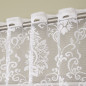 Apolonia firanka żakardowa gotowa na prosto, szerokość 140 x wysokość 230cm, kolor 001 biały