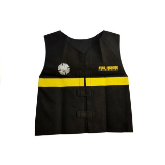 Zestaw strażacki na baterie kask gaśnica akcesoria czerwony