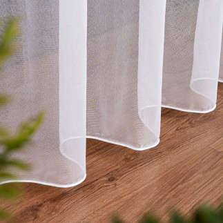 Firanka fantazyjna, wysokość 300cm, kolor 001 biały