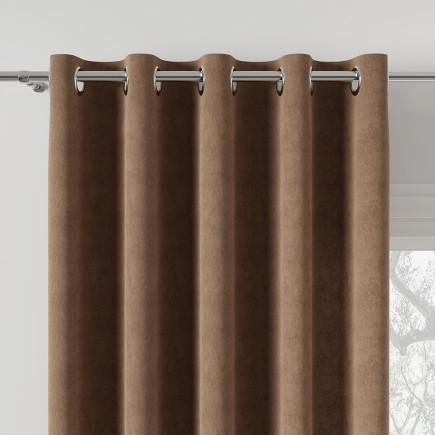 Milas tkanina dekoracyjna, wysokość 300cm, kolor 008 ciepły brązowy