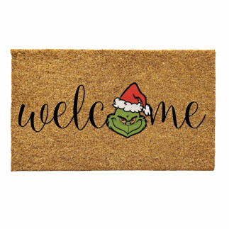 Da322a wycieraczka do butów swiąteczna welcome 40x60cm