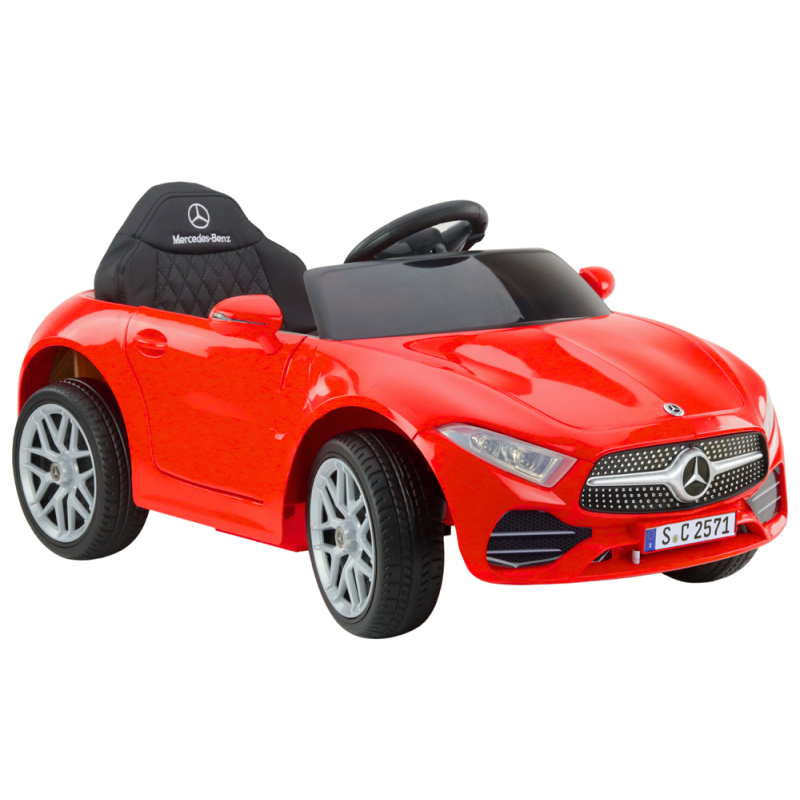 Pojazd na akumulator mercedes kl-1666-1 czerwony