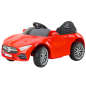 Pojazd na akumulator mercedes kl-1666-1 czerwony
