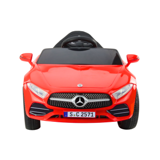 Pojazd na akumulator mercedes kl-1666-1 czerwony