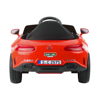 Pojazd na akumulator mercedes kl-1666-1 czerwony