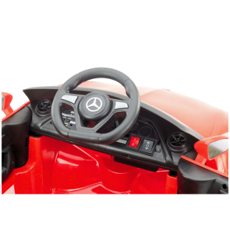 Pojazd na akumulator mercedes kl-1666-1 czerwony
