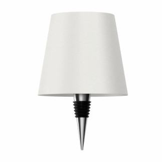 Zd167a bezprzewodowa lampka nocna         dotykowa na butelkę biała