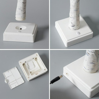 Da530 drzewko świecace led 60cm brzoza