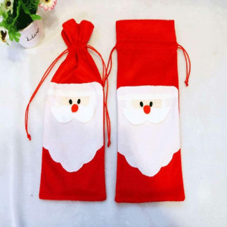 Da306c świąteczne etui na butelkę         mikołaj