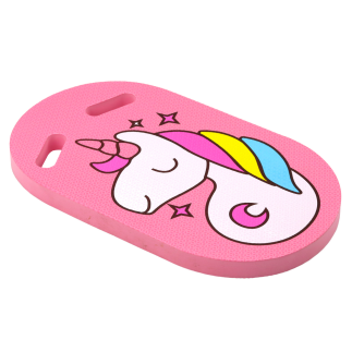 Deska do nauki pływania piankowa jednorożec różowa