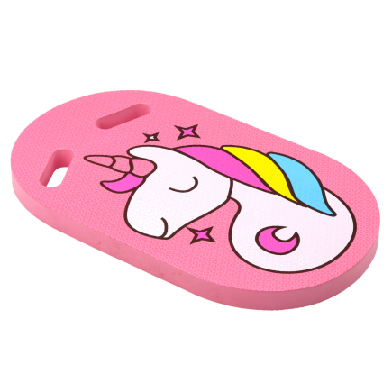 Deska do nauki pływania piankowa jednorożec różowa