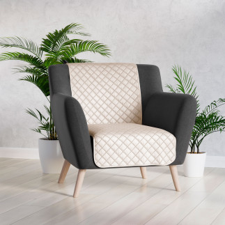 Velvi narzuta dekoracyjna, rozmiar 70x160cm, kolor 016 kremowy