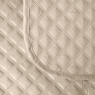 Velvi narzuta dekoracyjna, rozmiar 70x160cm, kolor 003 jasny beżowy