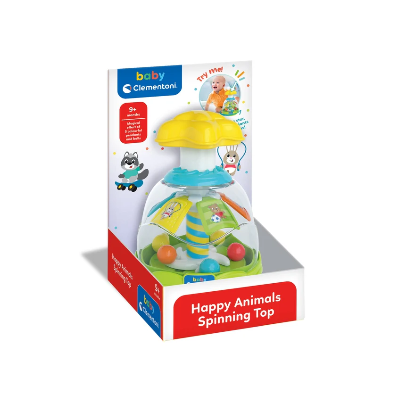 Kolorowy bączek zwierzątka kuleczki clementoni 17945