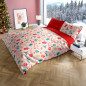 Pościel Bawełniana 160X200 + 2X70X80 Świąteczna Wzór 082