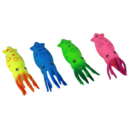 Zabawka antystresowa do ściskania kalmar gniotek kolorowe