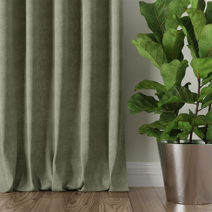 Milas tkanina dekoracyjna, wysokość 300cm, kolor 016 szarozielony