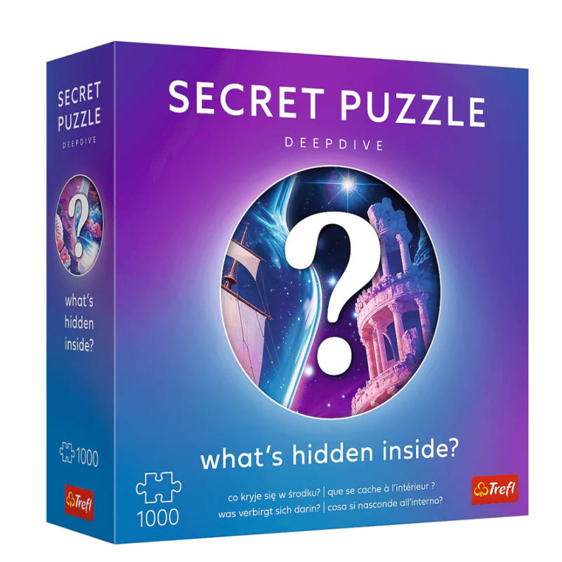 Puzzle - 1000 premium plus - secret puzzle: deepdive - trefl 12103