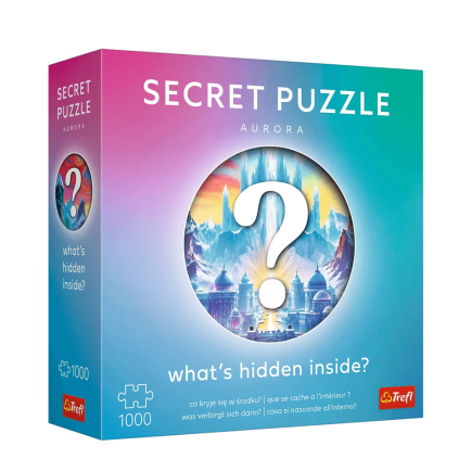 Puzzle - 1000 premium plus - secret puzzle: aurora - trefl 12105