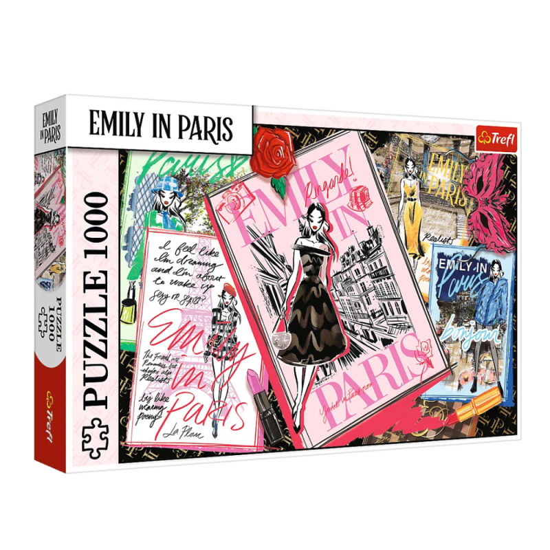 Puzzle - 1000 - emily w paryżu: magazyn mody - trefl 10966