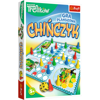 Gra planszowa chińczyk rodzina treflików trefl 02069