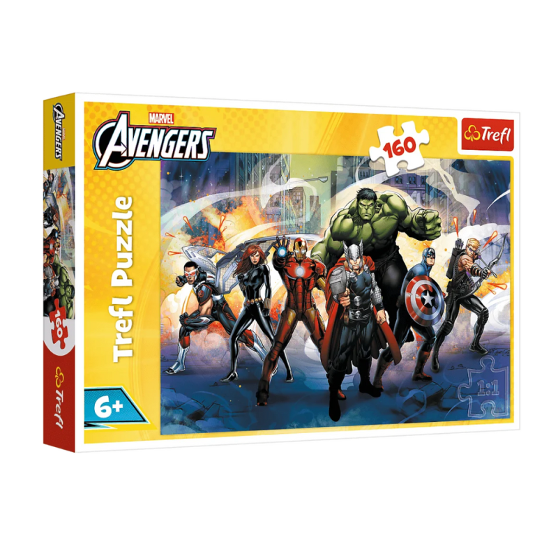 Puzzle - 160 - supermoce - disney marvel the avengers - trefl 15428