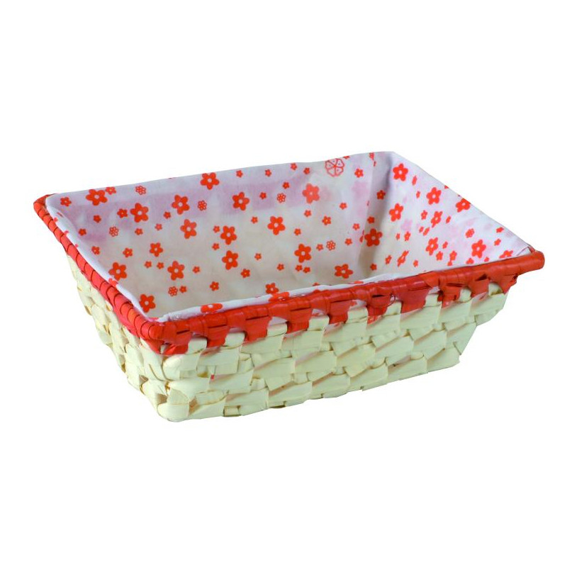 Koszyk kolorowy Palma mały 20x14cm Domotti