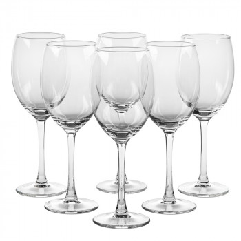 DIAMOND KPL. 6 KIELISZKÓW WINO CZERWONE 330ML