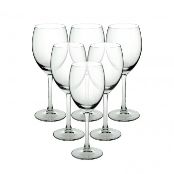 DIAMOND KPL. 6 KIELISZKÓW WINO BIAŁE 250ML