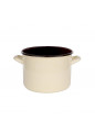 Garnek prosty 4,4l średnica 20cm wysokość 15cm krem/ciemny środek EAN: 5907508147792
