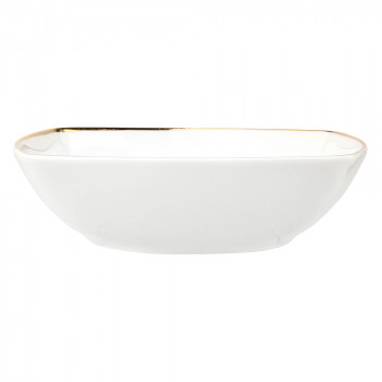 MARIAPAULA MODERNA KWADRATOWA GOLD TALERZ GŁĘBOKI 18,5CM