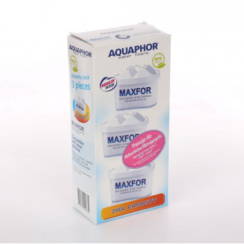 Filtr do wody / wkład filtrujący do dzbanka Aquaphor Maxfor B100-25, komplet 3 szt.